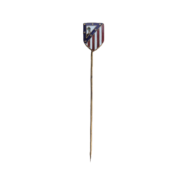 Atletico de Madrid enamel pin badge.