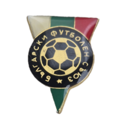 Bulgarian Football Union pin badge.