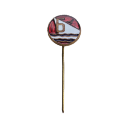 BOTEV BOURGAS vintage enamel pin badge.