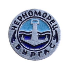 CHERNOMORETS BOURGAS pin badge.