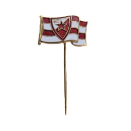 RED STAR BELGRADE enamel pin badge.