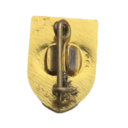 DFS SHUMEN glass pin badge.