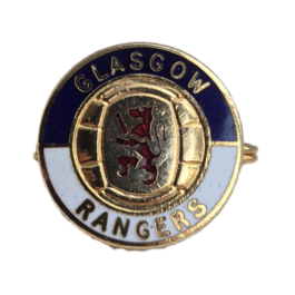 RANGERS FC enamel pin badge.