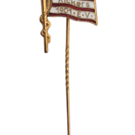 KICKERS OFFENBACH enamel pin badge.