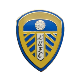 LEEDS UNITED enamel pin badge.