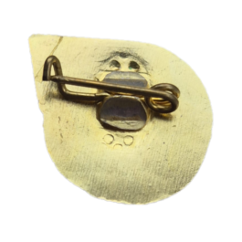 Lokomotiv Gorna Oryahovitsa pin badge.