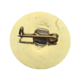 LOKOMOTIV SOFIA 60 years anniversary glass pin badge.