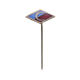 Septemvri Sofia vintage enamel pin badge.