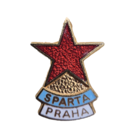 AC SPARTA PRAHA enamel pin badge.
