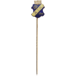 AIK enamel pin badge.