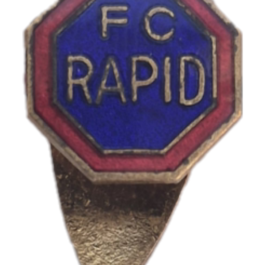 FC RAPID Neudorf enamel buttonhole.